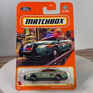 Matchbox Ford Police Interceptor Die-Cast Car